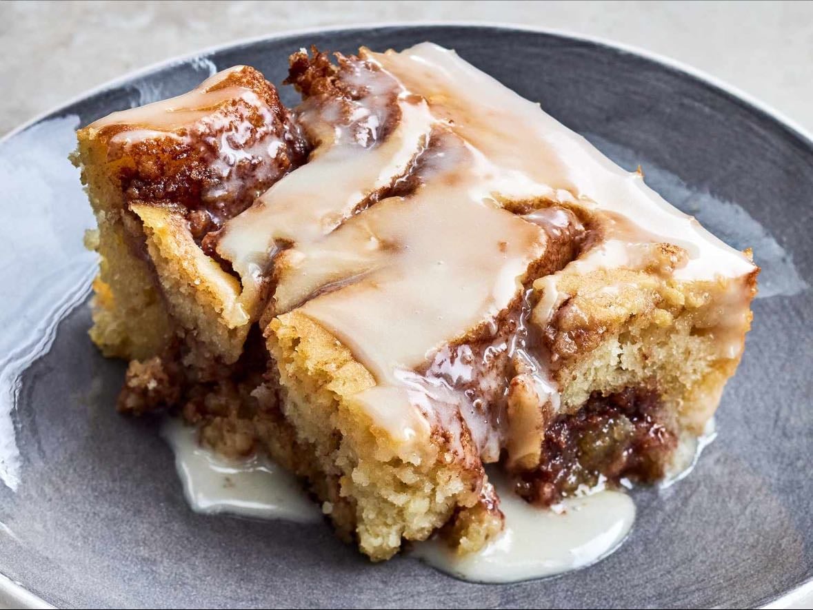 Cinnamon swirl cake