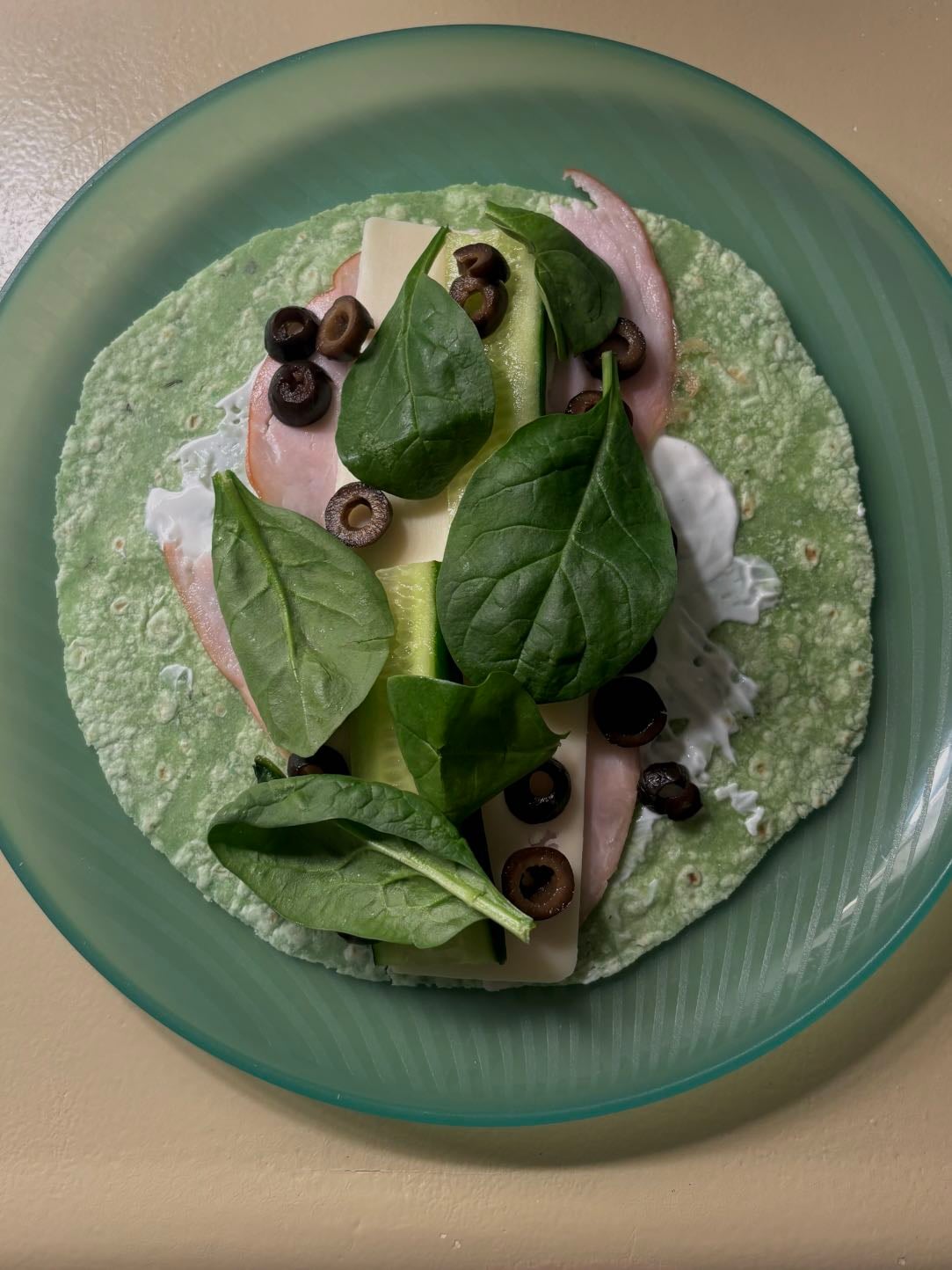 Spinach Turkey Wrap