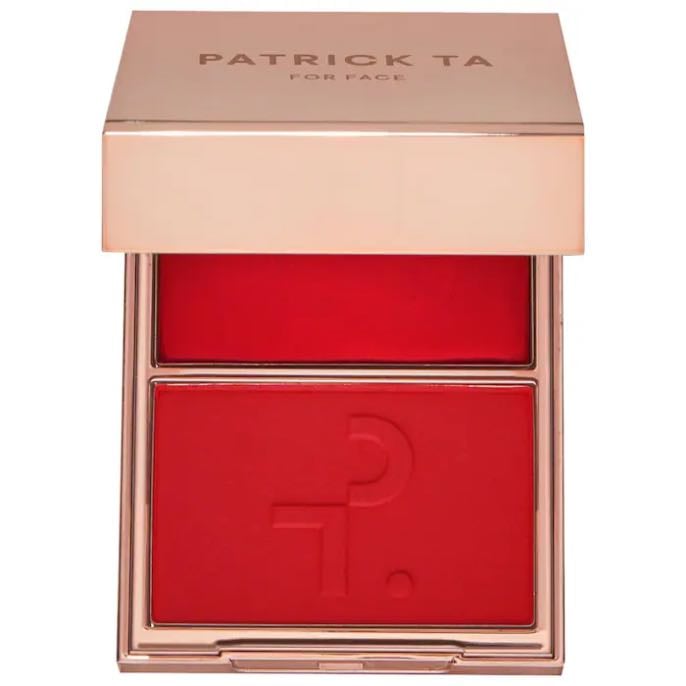 PATRICK TA - Major Headlines Double-Take Crème & Powder Blush Duo She Left Me On Red