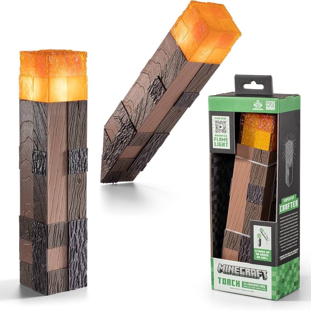 Antorcha minecraft - Keychain