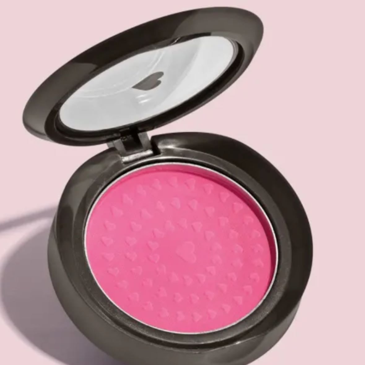 Blush Em Pó Compacto Rubor Rosa Rosadinlex