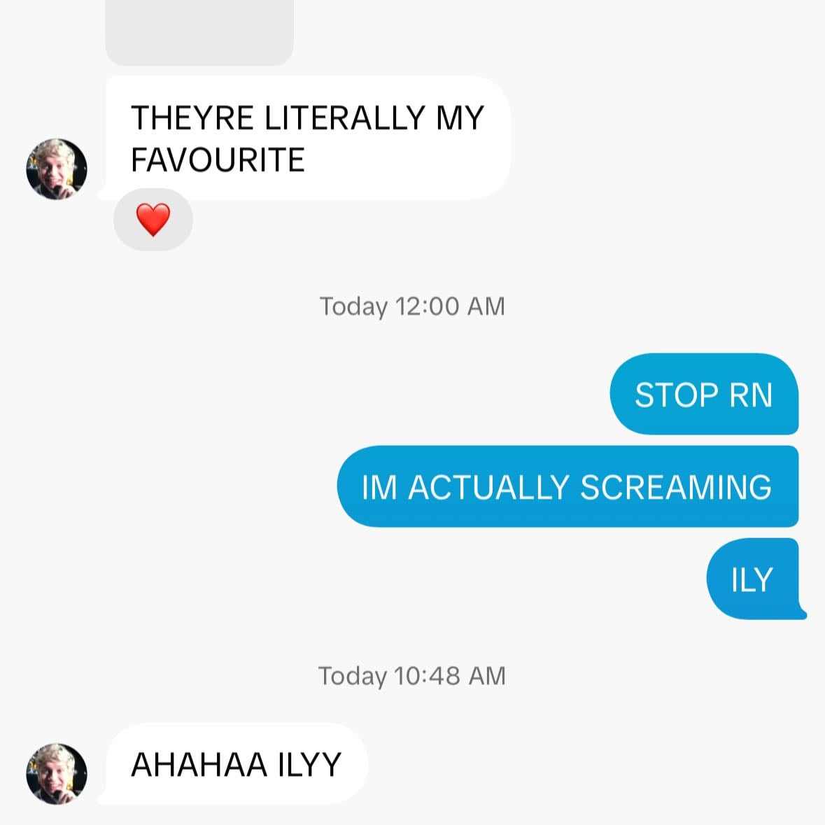 replied to my story so technically sent me a dm? π€ - (and said ily to me π₯Ή)
