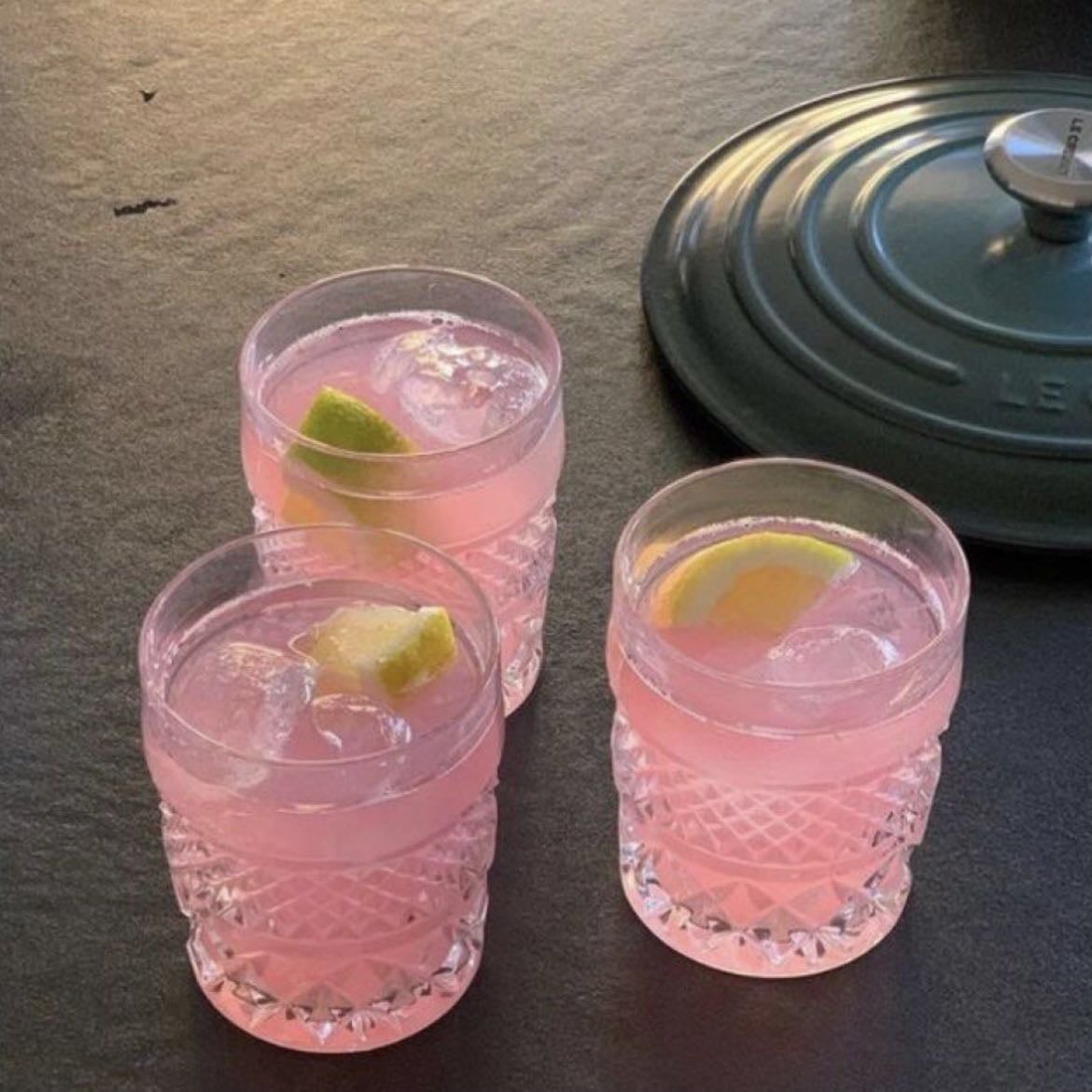 tropical pink lemonade