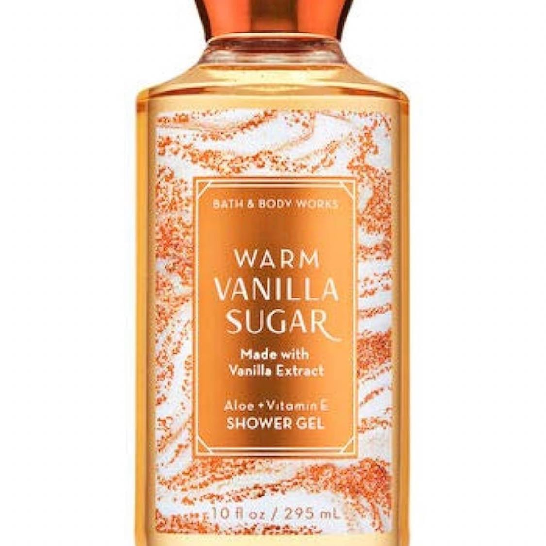 bath & body works warm vanilla sugar body wash