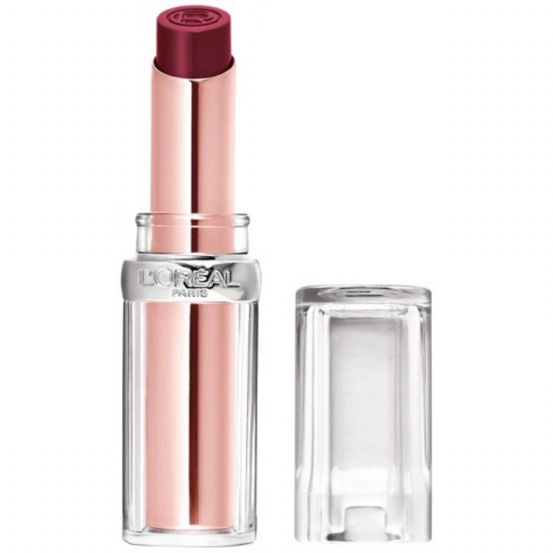 l’oréal glow paradise lipstick - shade: ecstatic mulberry