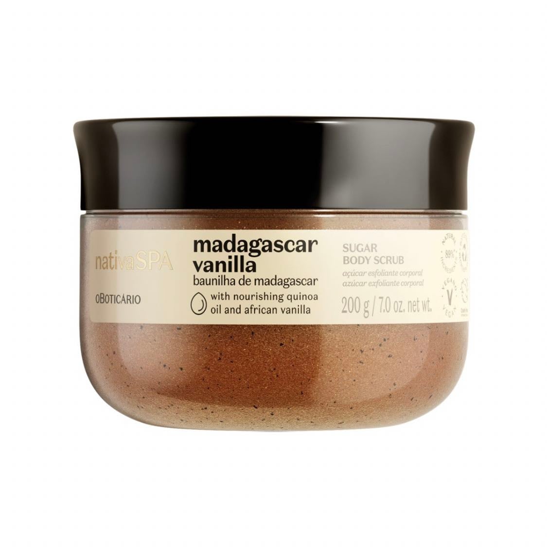 nativa madagascar vanilla scrub
