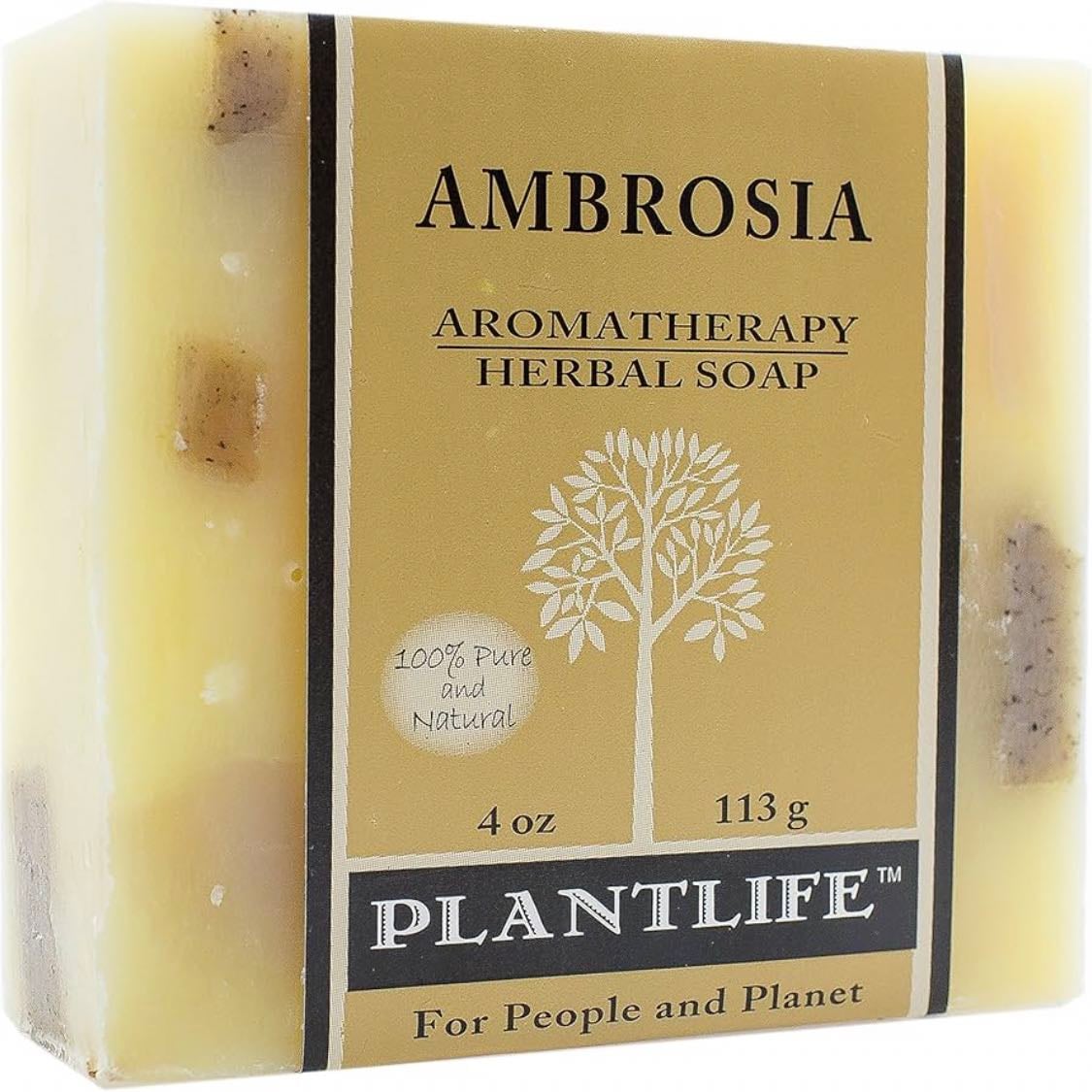 ambrosia nutrition and beauty vanilla oatmeal soap bar