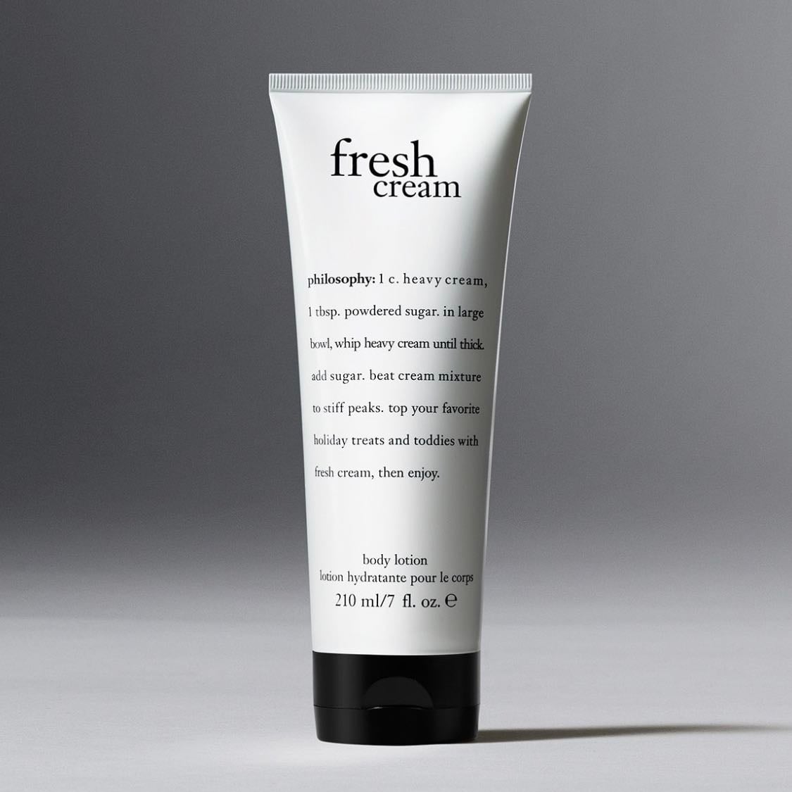 philosophy fresh cream body lotion