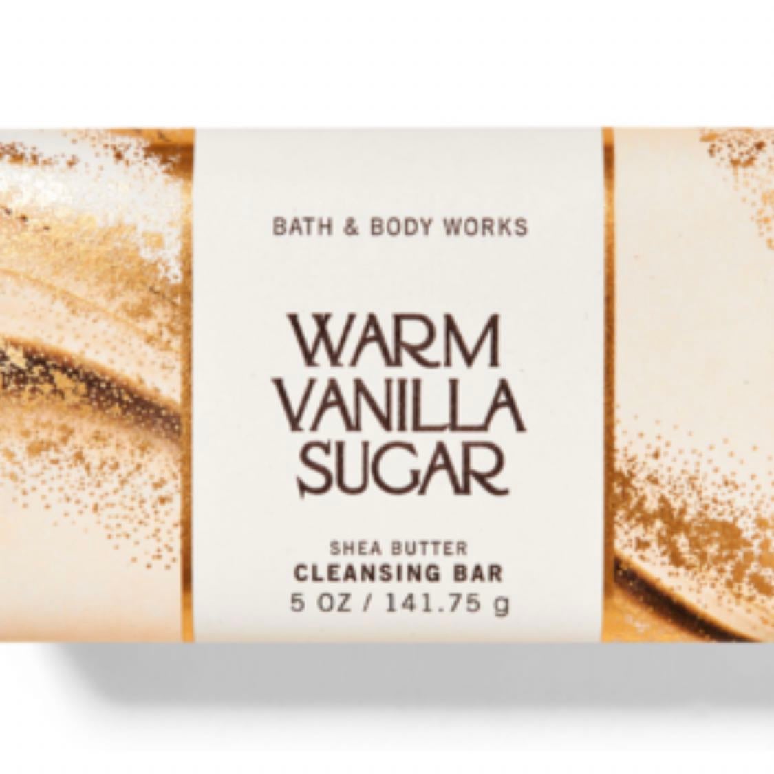 bath & body works warm vanilla sugar bar soap