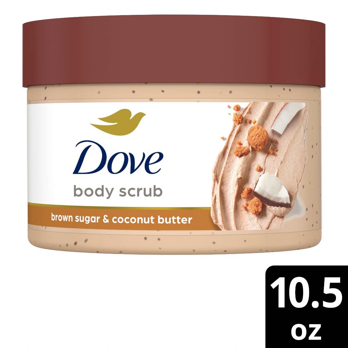 dove vanilla body scrub