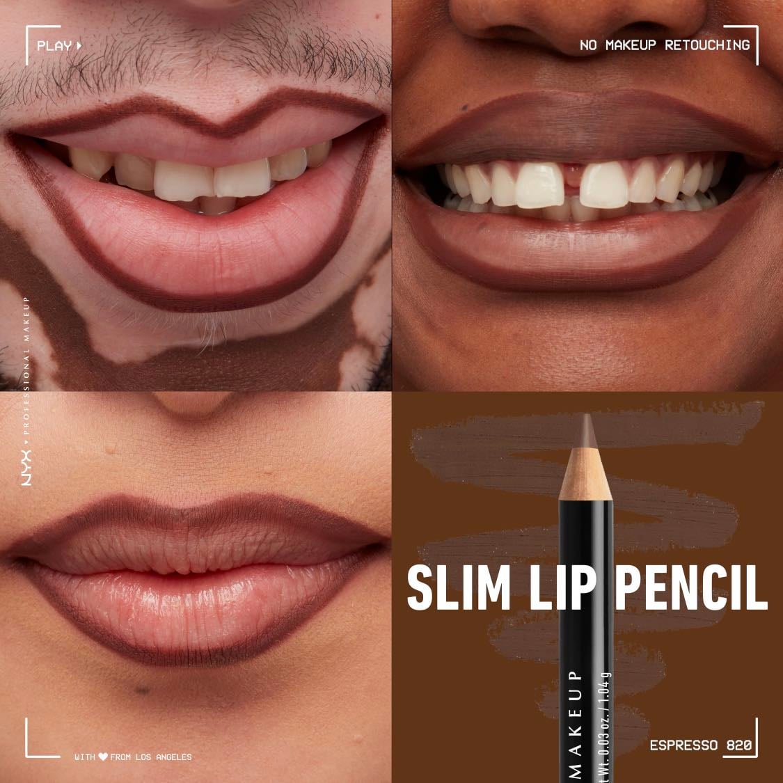 NYX lip liner - shade: espresso