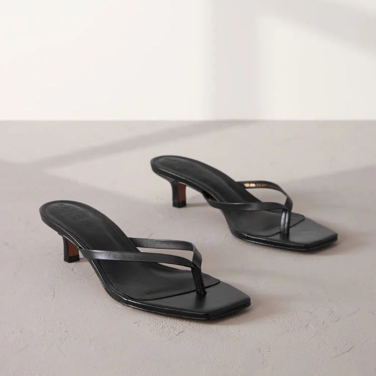 heeled sandals