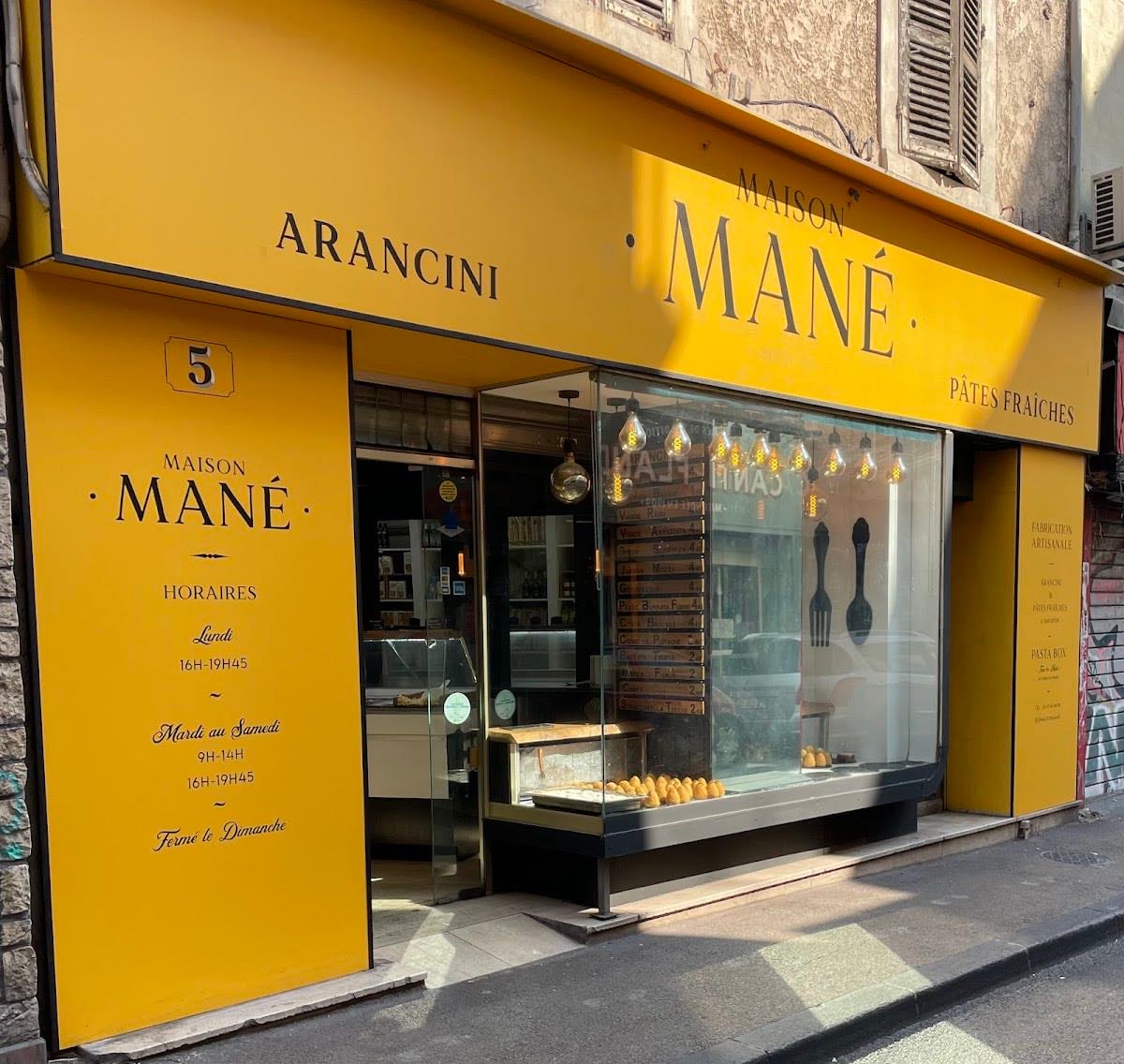 MAISON MANÉ RAVIOLIS • PÂTES FRAÎCHES • ARANCINI •