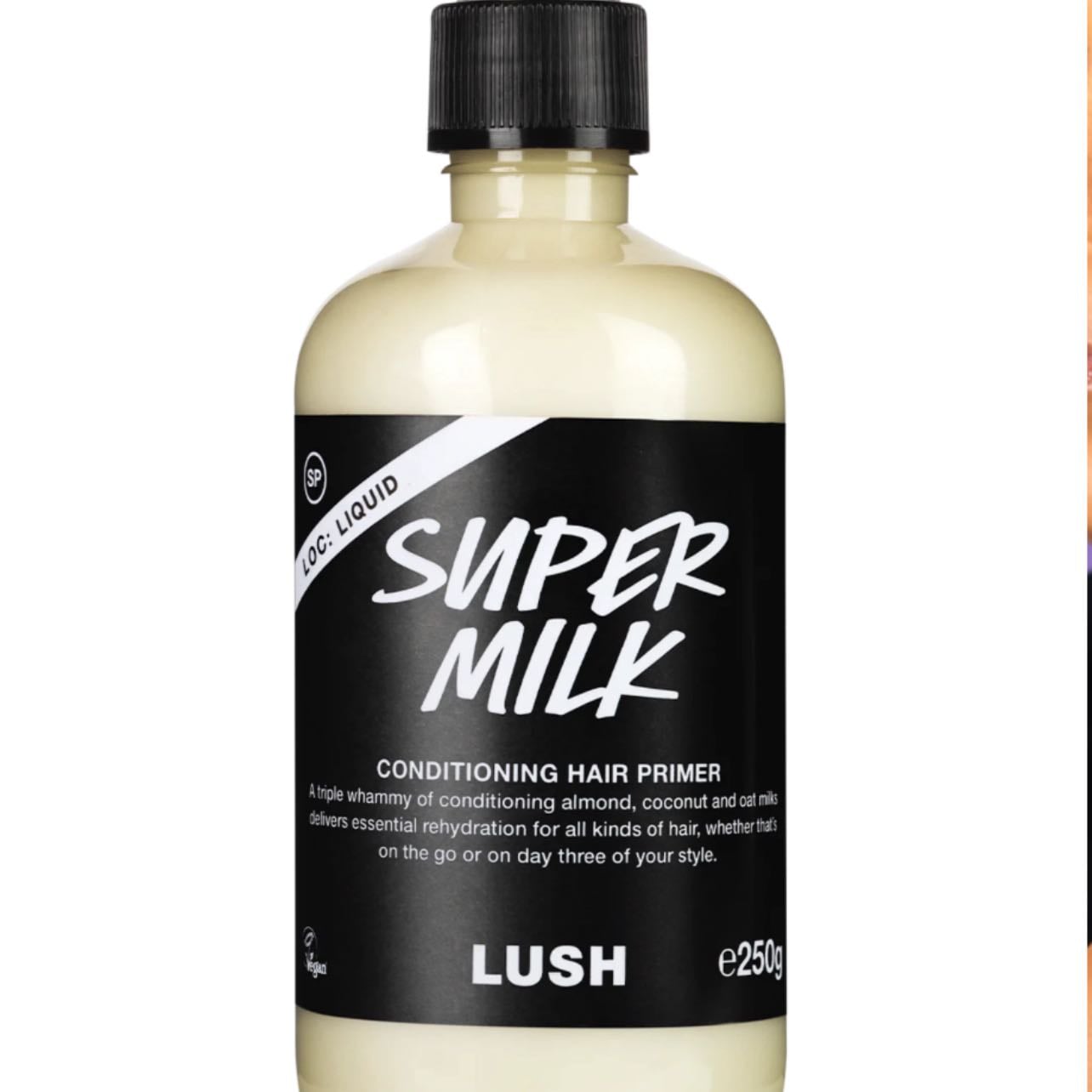 lush supermilk hair primer & leave in conditioner