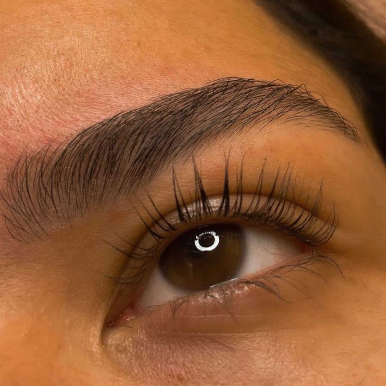 pluck, thread or wax eyebrows every so often - do not over do it! I suggest getting them waxed once to figure out your perfect brow shape, then tweeze from then on!