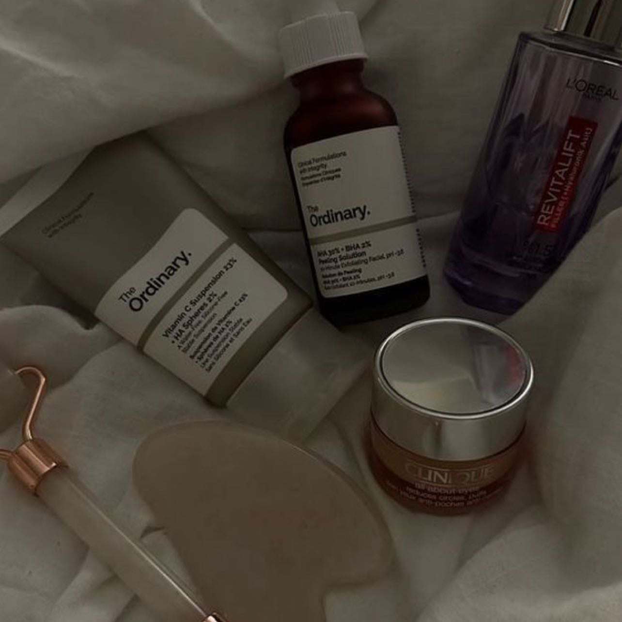 cultivate a skincare routine that works best for you - if you struggle with acne, I recommend curology or pro activ. la roche posay effaclar duo acne treatment works wonders for my skin aswell!