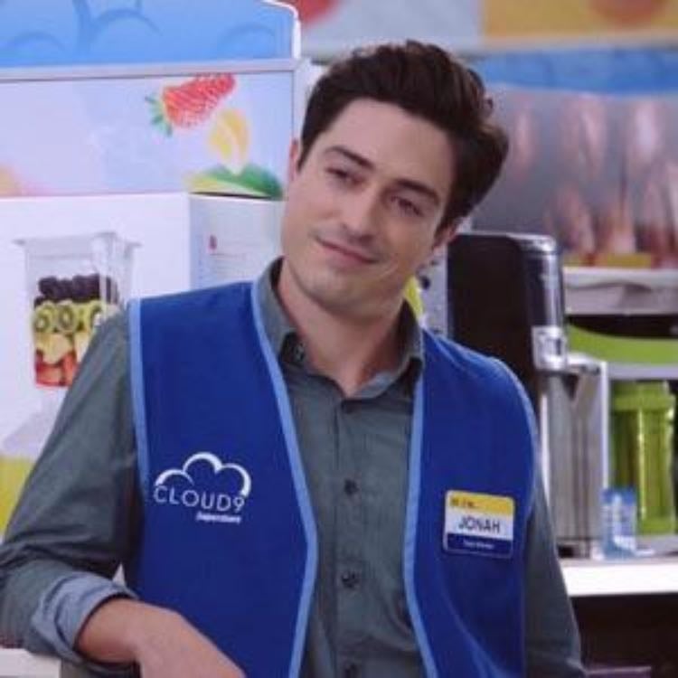 Jonah Simms-Superstore - Looks like Flynn Ryder