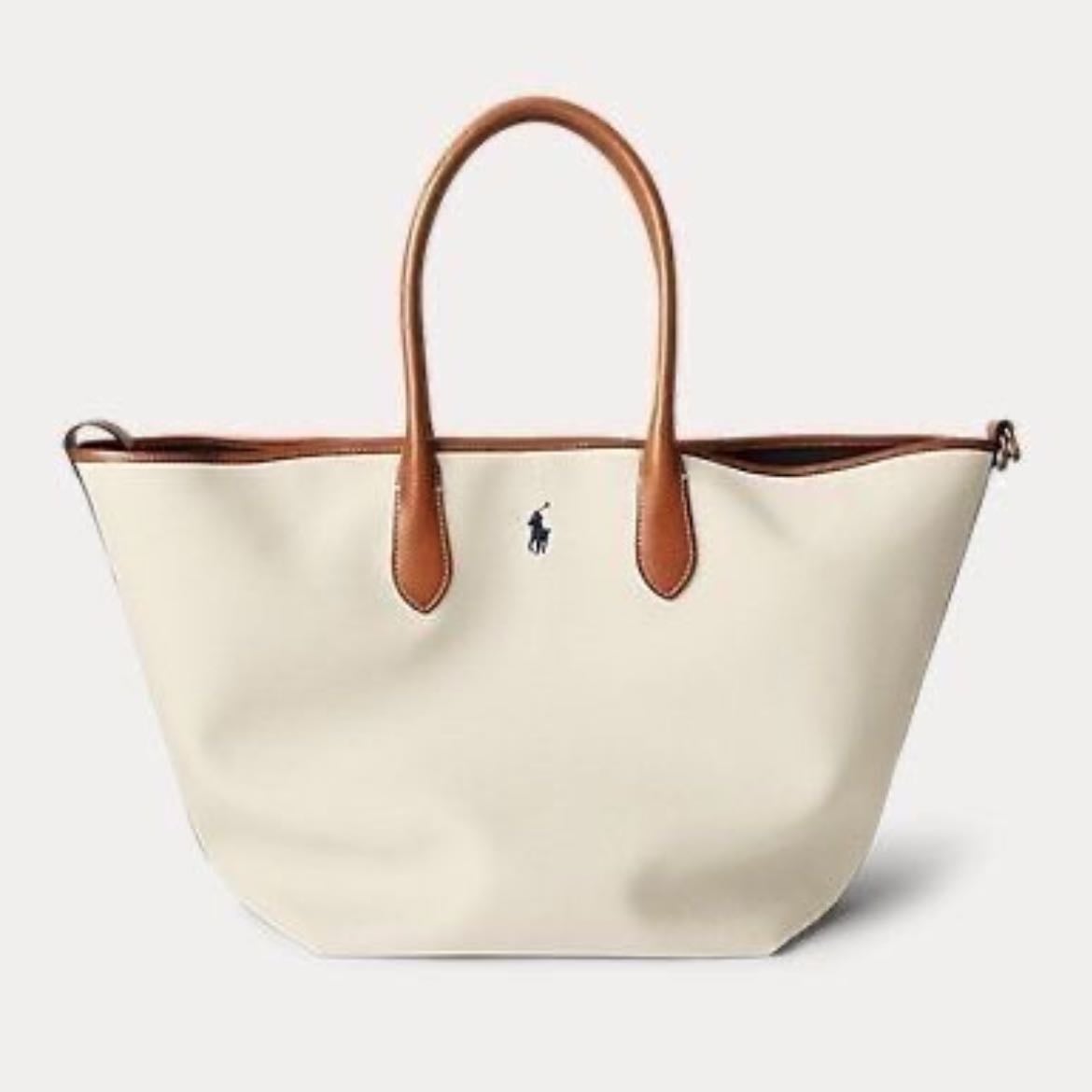 Ralph Lauren - Canvas medium bellport tote