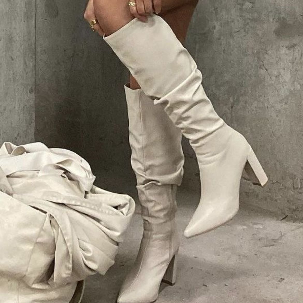 Botas Beige - un must para otoño/invierno