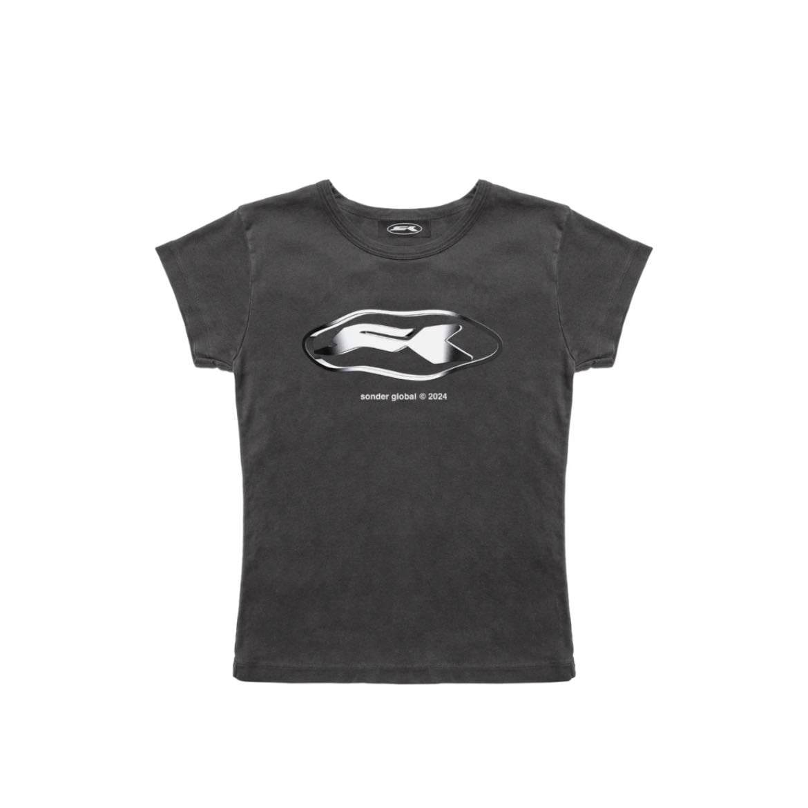 Chrome SR logo baby tee