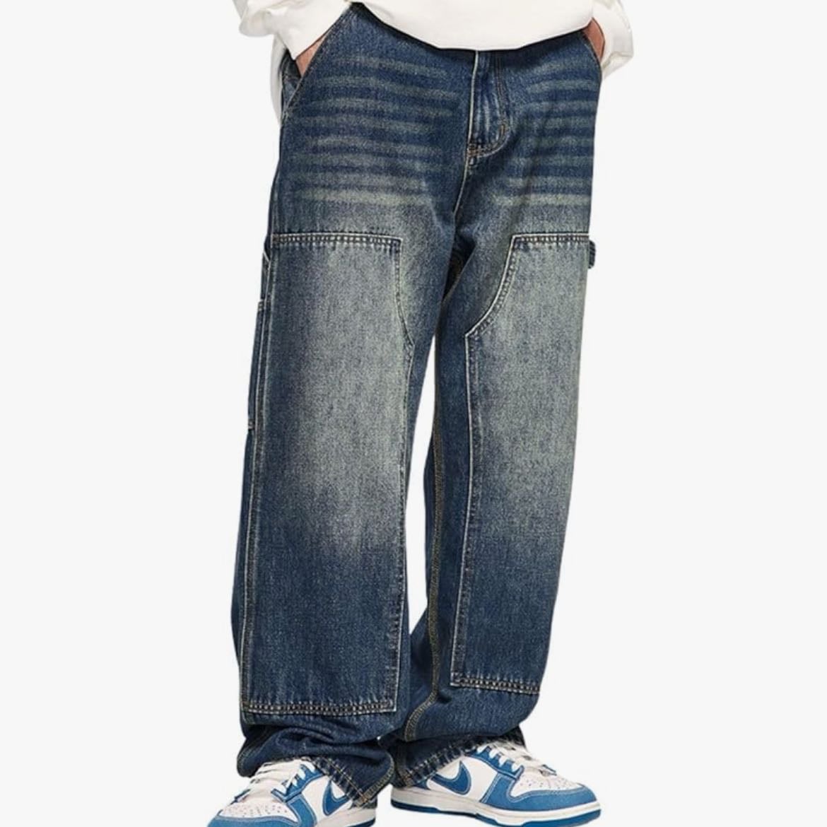 Amazon Lixom baggy straightleg jeans