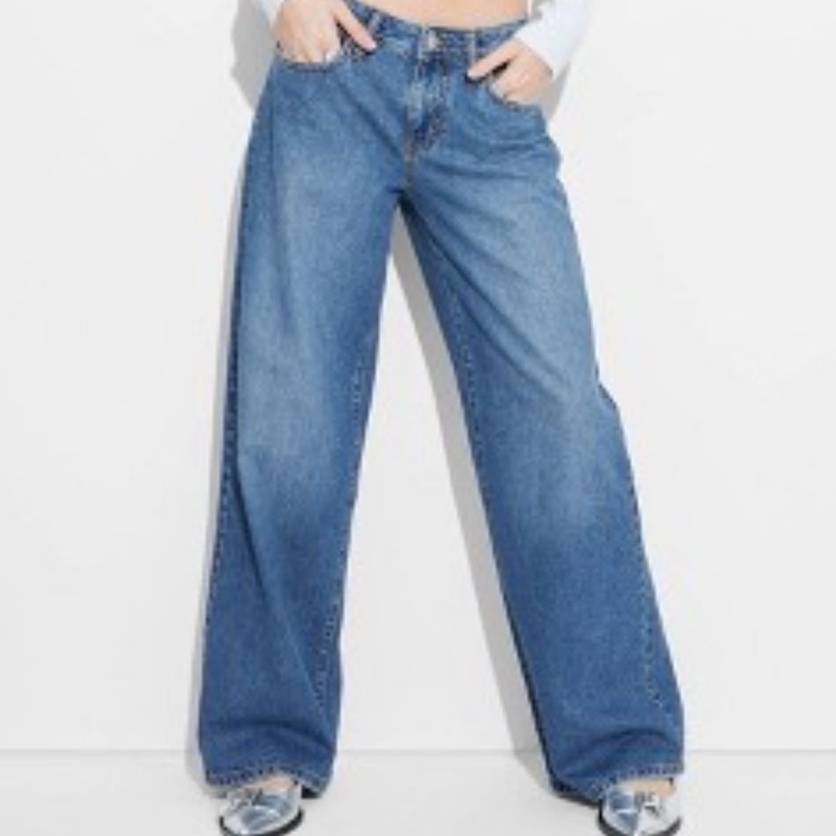 Target Womens lowrise wideleg baggy pants