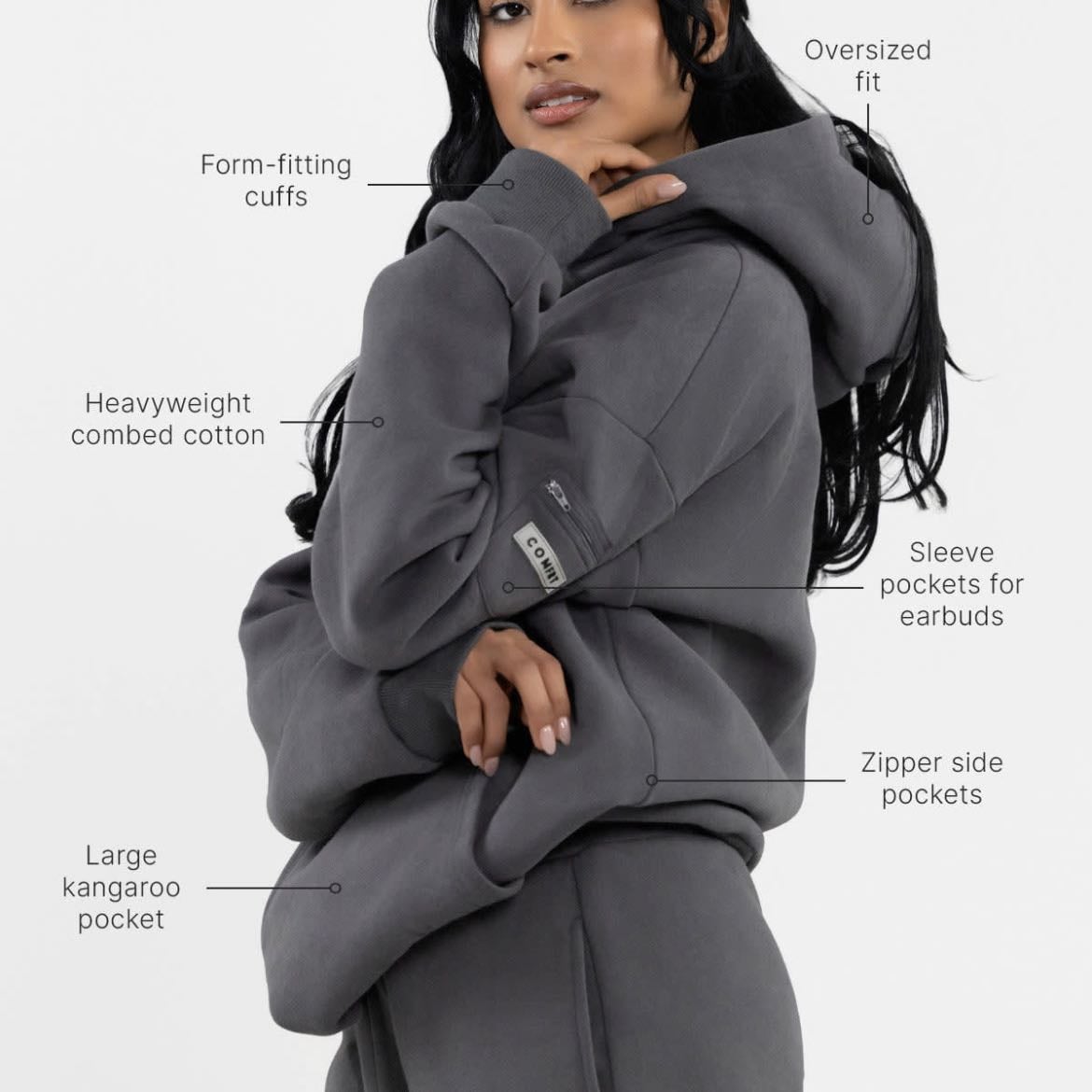 Comfrt travel essentials zipup