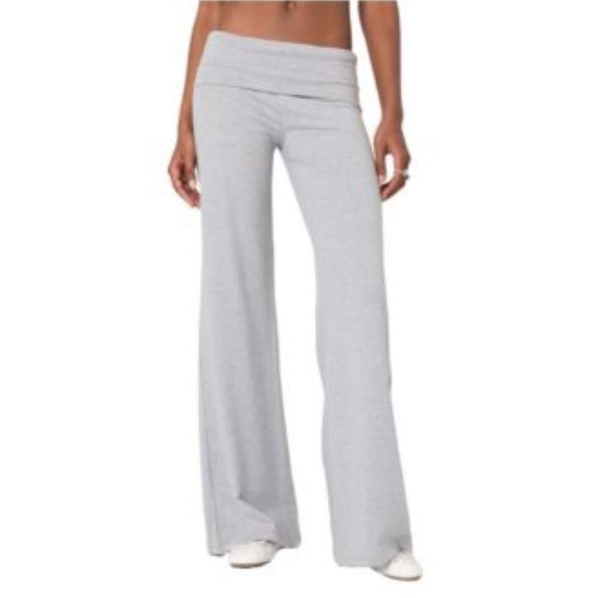edikted wide leg foldover