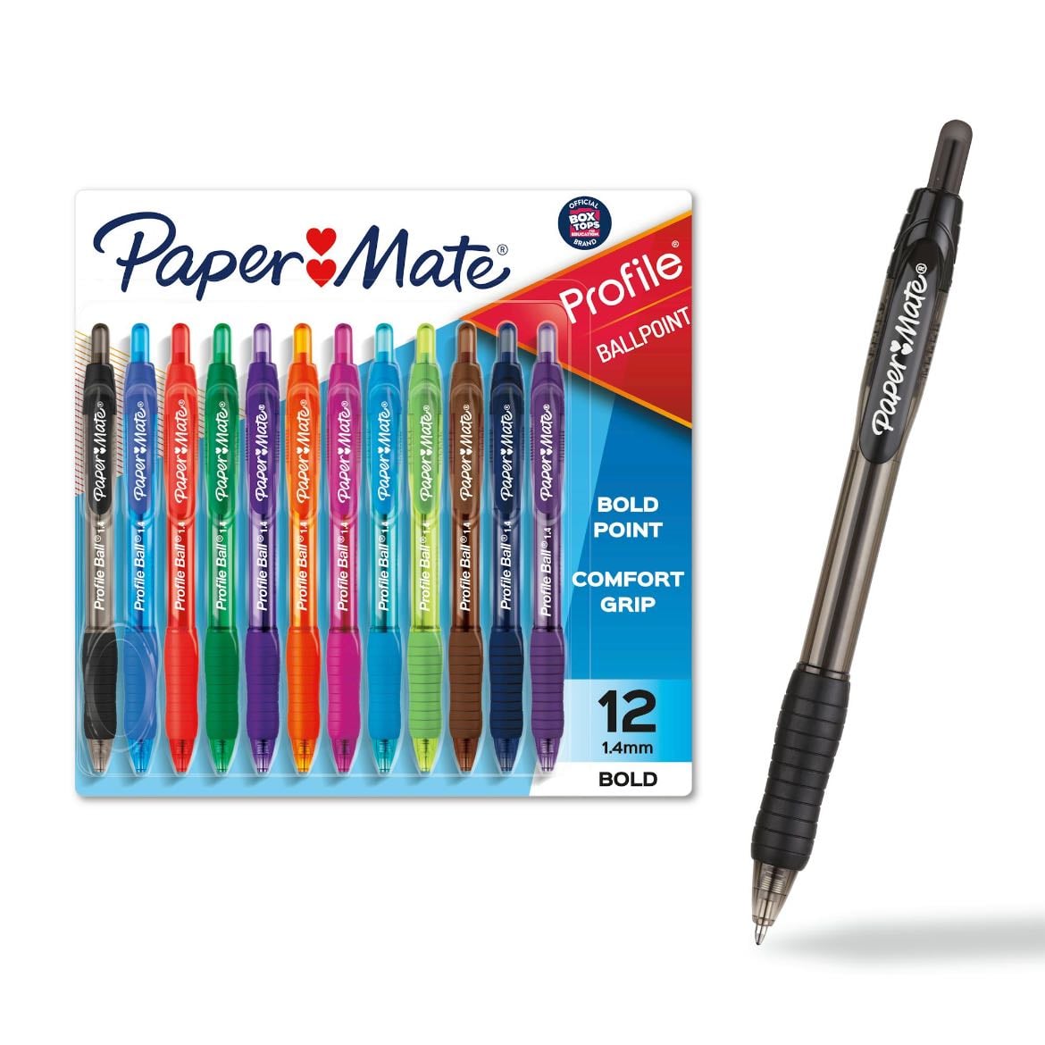 papermate 12 colored pens