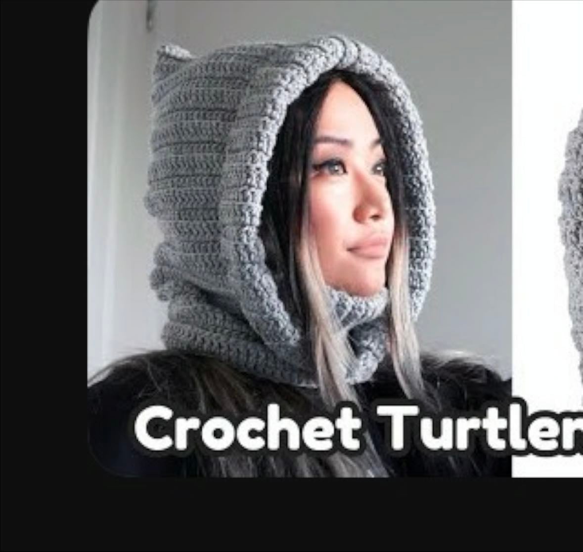 Turtleneck hoodie