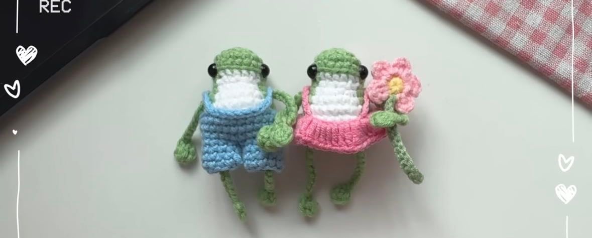 Frog with dress
