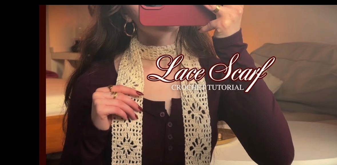 Lace scarf