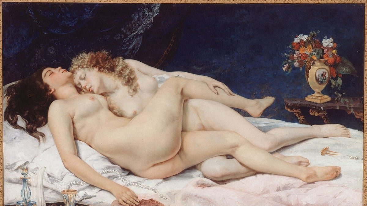 Vivían juntas, se pintaban entre ellas y compartían hasta la cama. Pero a ojos de la historia, eran solo amigas. - Ya lo dijo Tokischa: las amigas que se besan son la mejor compañía. O más bien, eso piensan los historiadores.