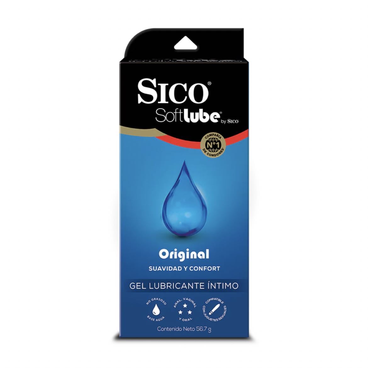 Sof Lub By Sico - Light, neutral, and super gentle. Perfect for sensitive skin and easy cleanup—zero drama, all comfort.