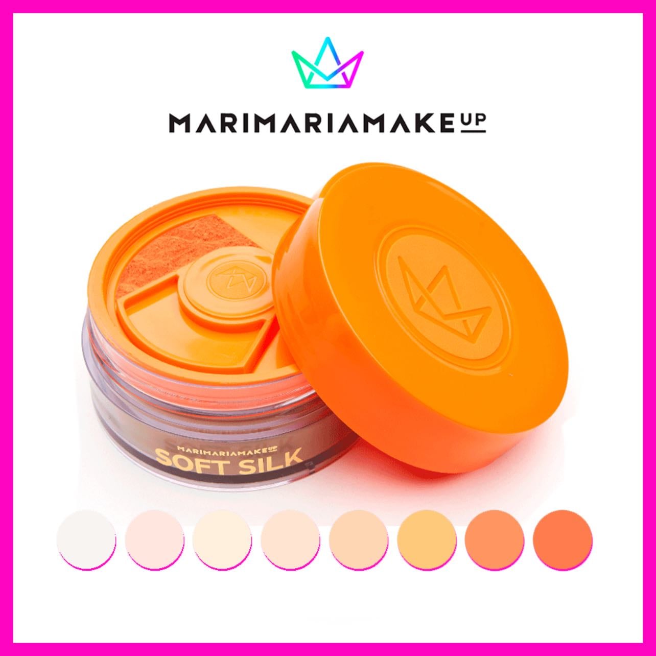 Pó solto Soft Silk - Mari Maria Makeup - 15g; Cor: Vanilla Puff(Translúcido); Fino, Disfarça textura, Controla oleosidade
