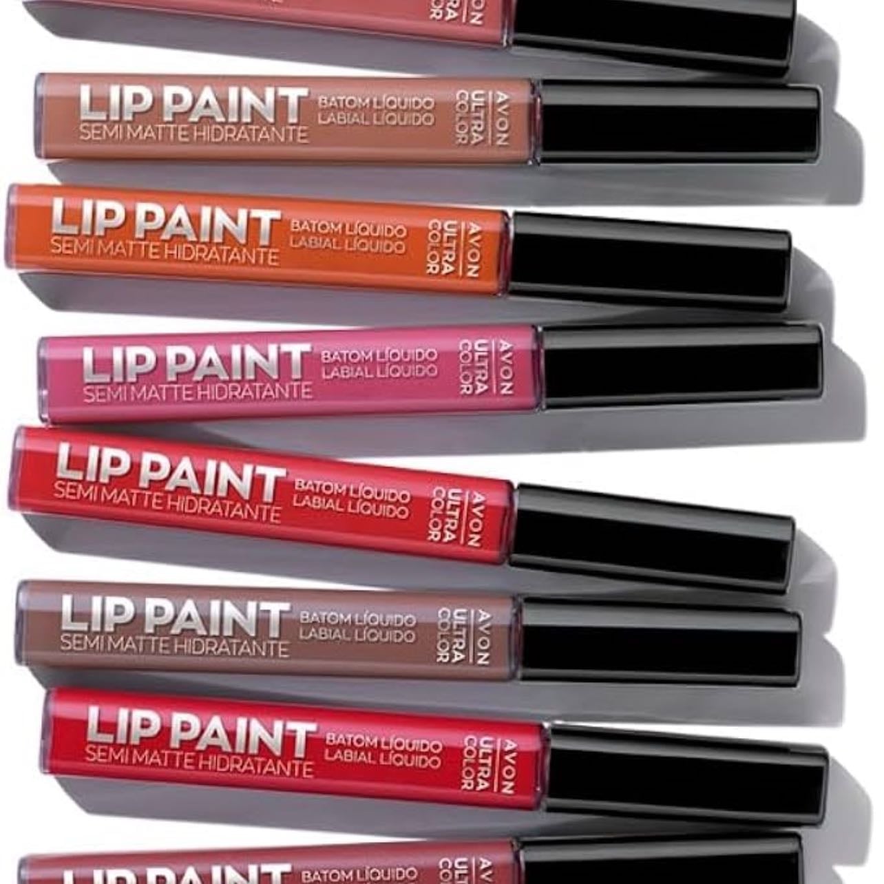 Batom líquido Lip Paint Avon - Doce Rosa/Rosa singular; Semi Matte - 7ml