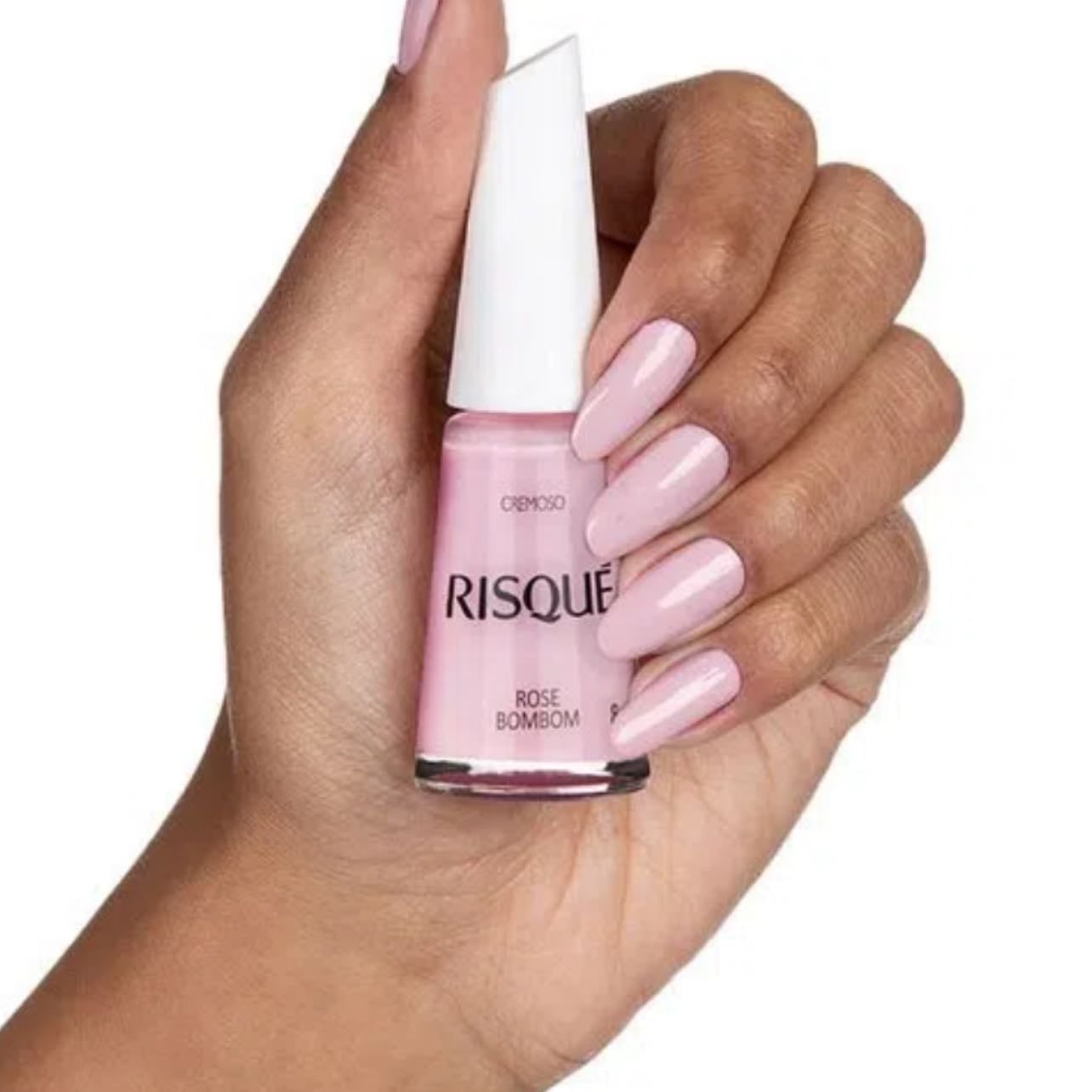 Esmalte Risqué Cremoso Rose Bombom - 8ml