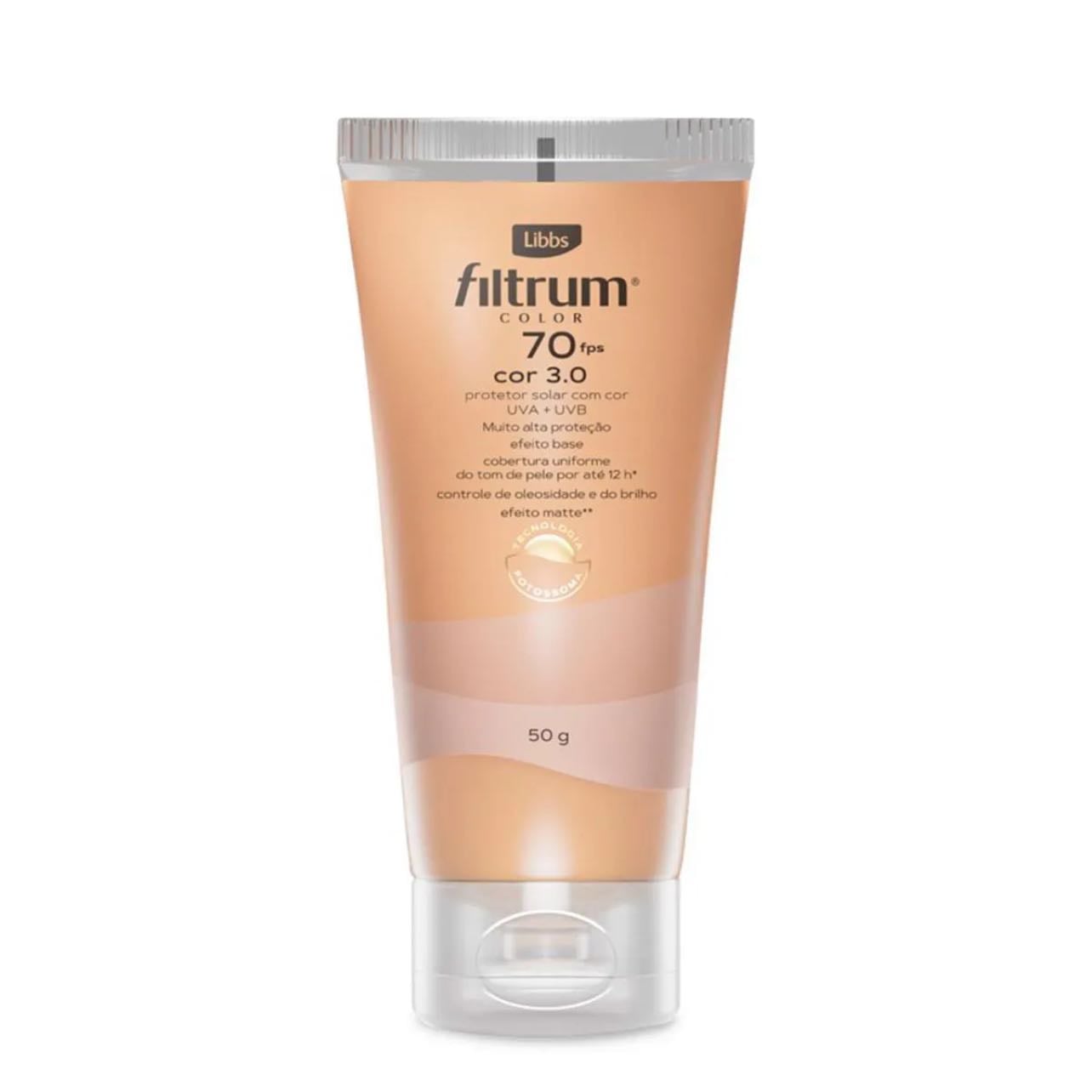 Filtrum Color FPS 70 Cor 3.0
- 50g; Ultra seco
