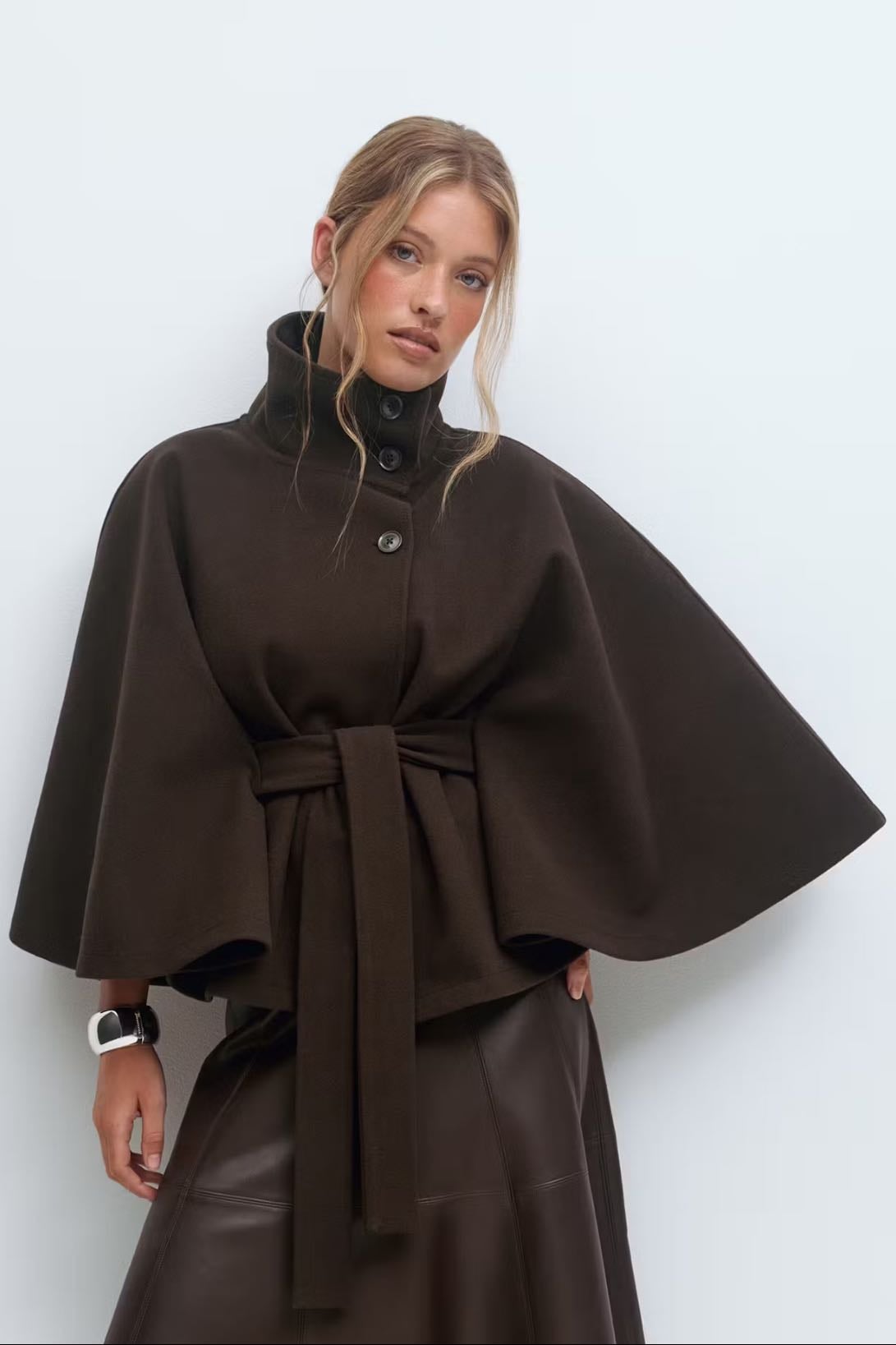 Gina Tricot - Belt cape jacket - €49,99