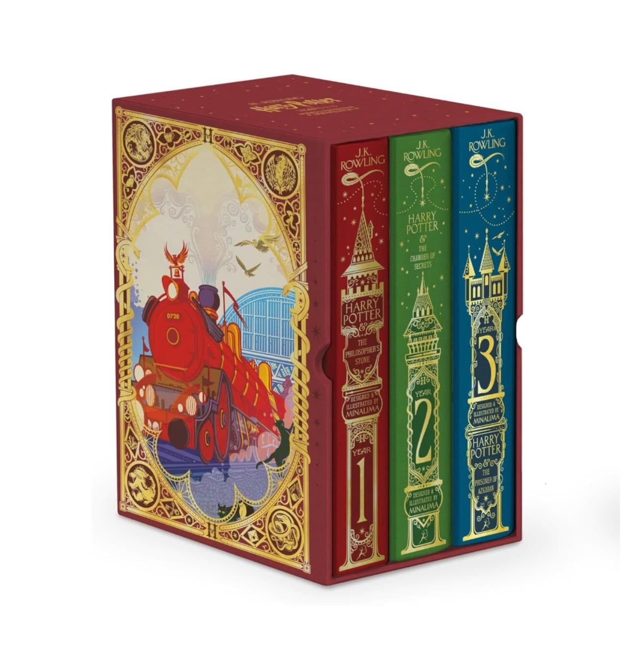 Harry Potter Minalima Illustrated Editions Set (3 Books) - €91