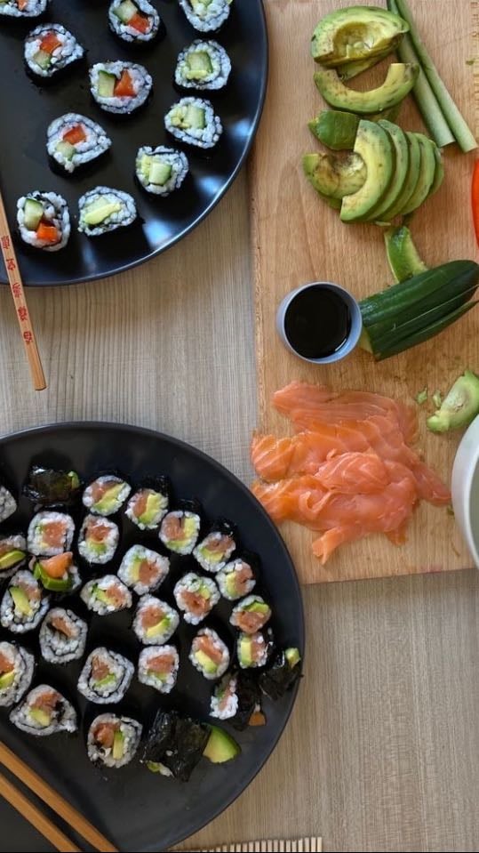 Faire des sushis