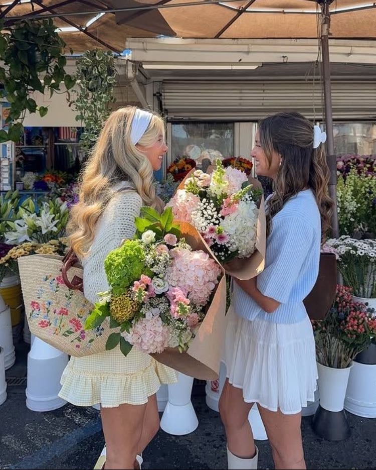 Sβoffrir des fleurs