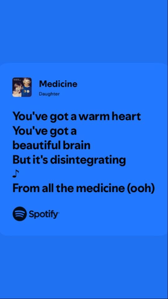 Medicine - Daughter