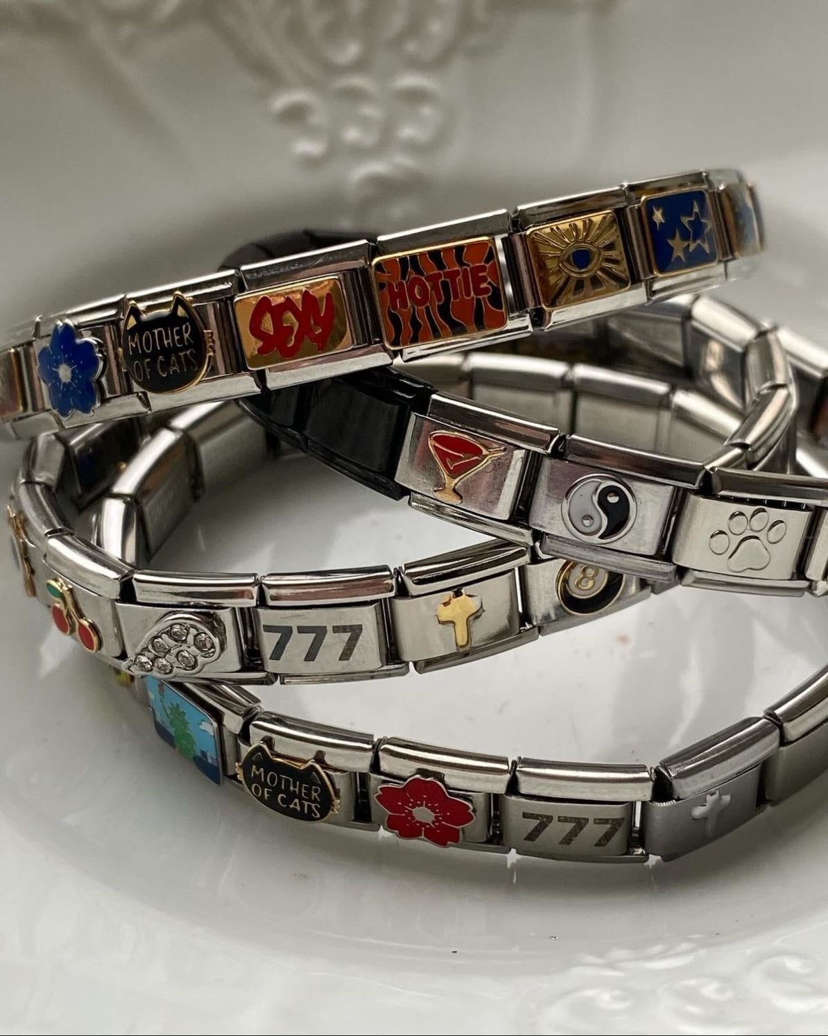 pulseras italianas!!!