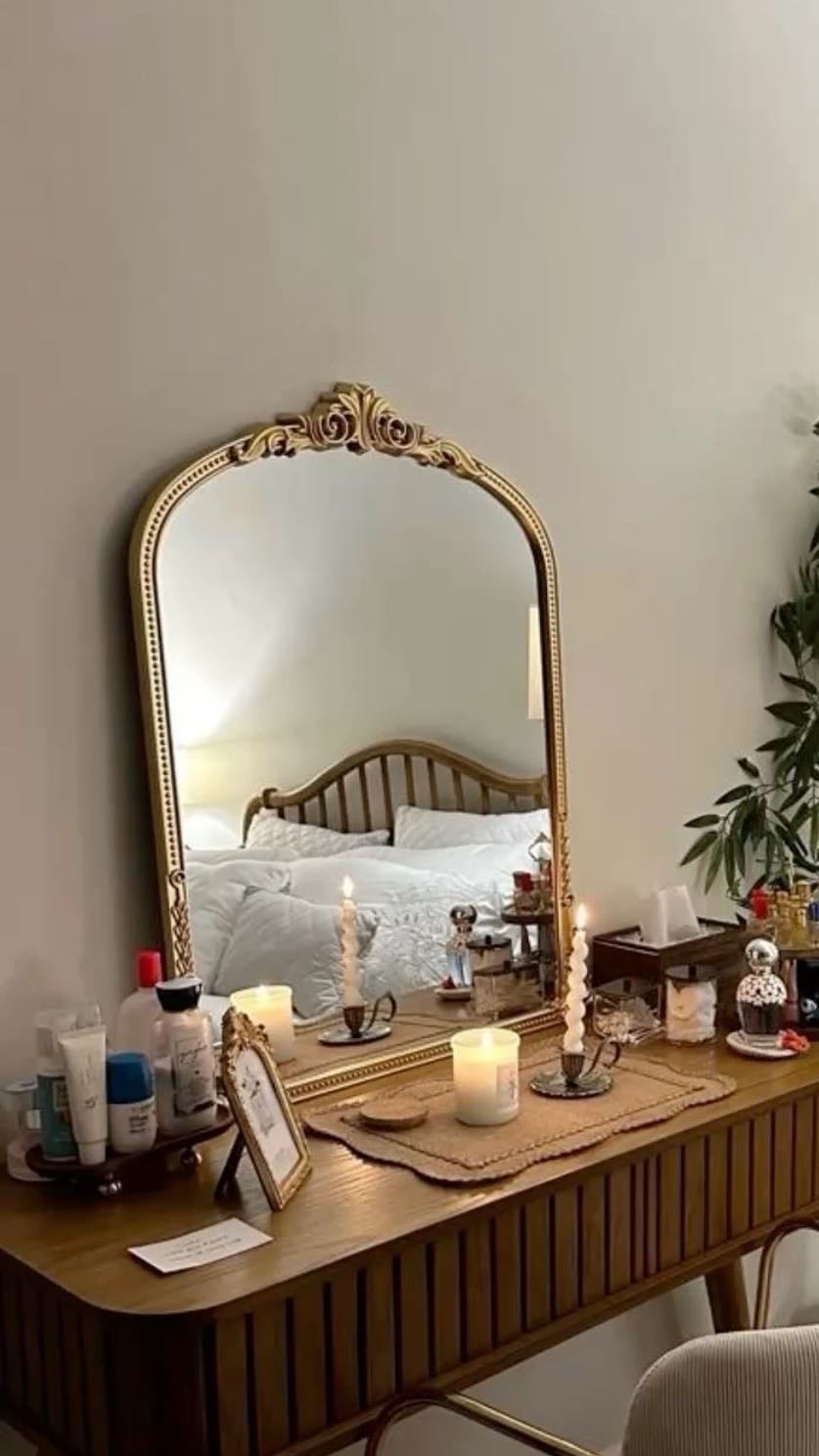 grand miroir pour vanity