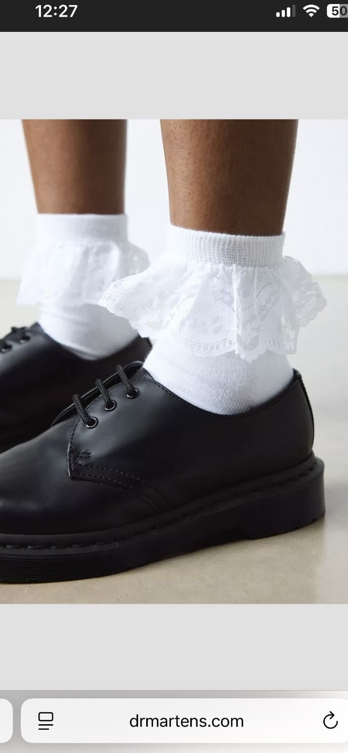 chaussettes avec froufrou