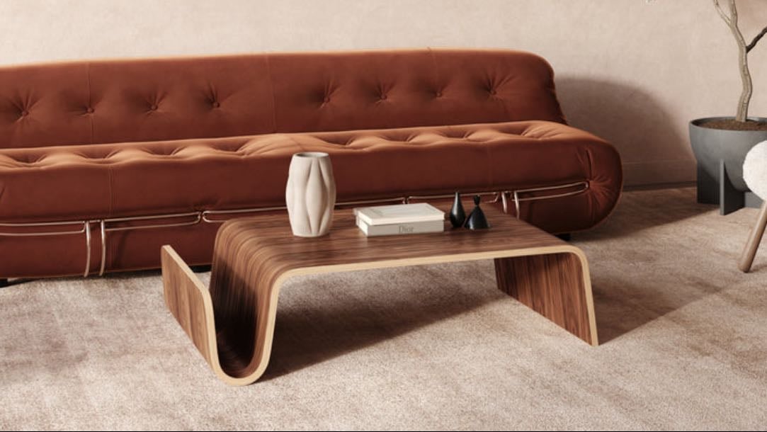 Scando Coffee Table, Walnut - $400-$600
