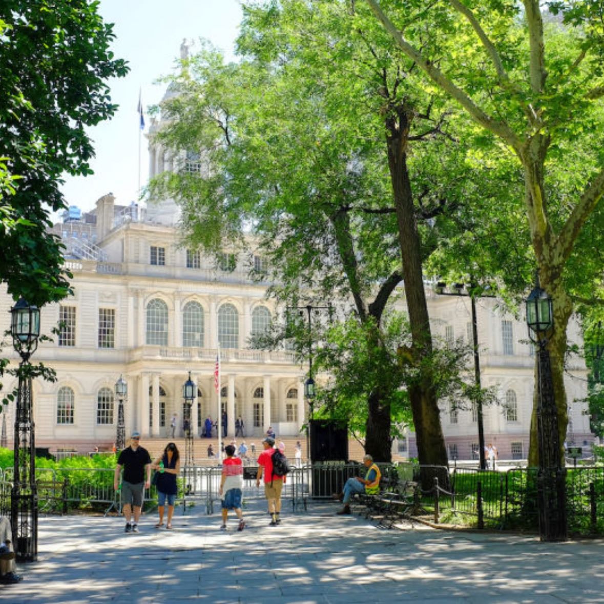 City Hall Park Path