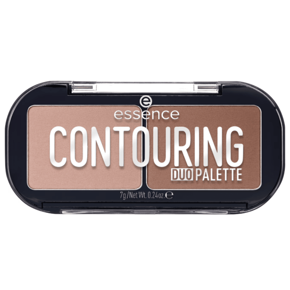 Essence contouring palette - Essence countouring duo palette
-(I use tone “10 lighter skin”)
-(I usually only use the darker shade)
-(I use it to contour my nose and sometimes my full face (chin, cheekbones, etc.))