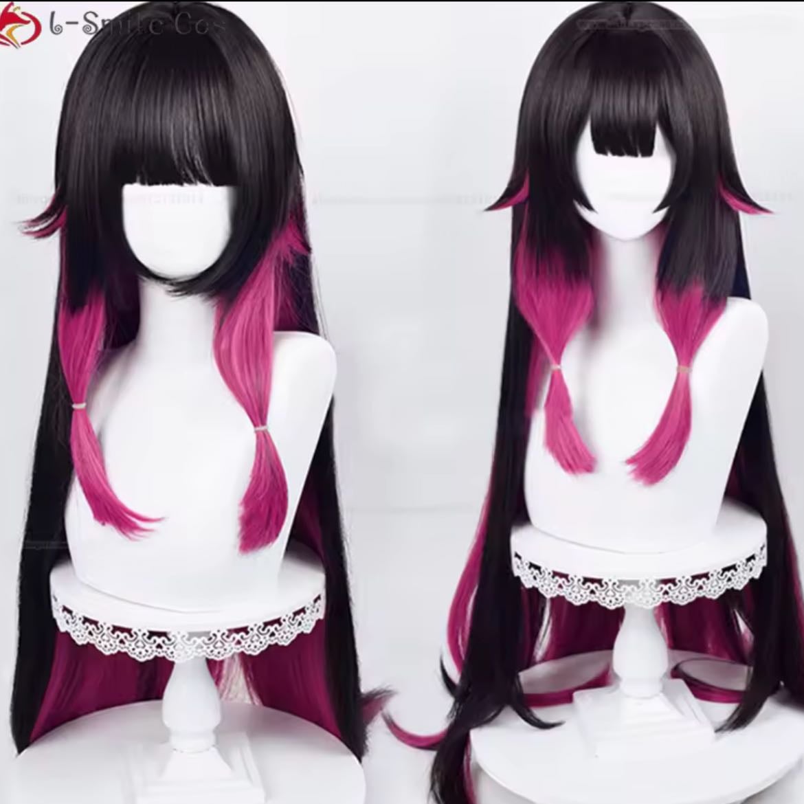 Columbina Hair - Columbina Fatui cosplay wig
-(I personally didn’t/don’t use wigs cause I use my natural hair, but I found a nice wig in Aliexpress of columbina if yall want ♡)
